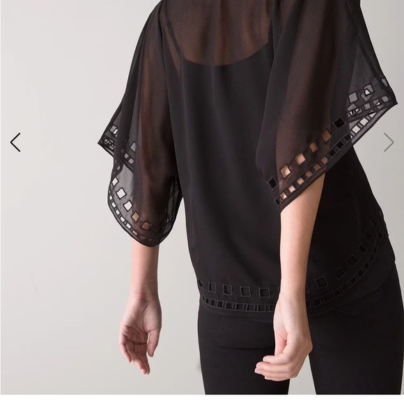 WH BM Kimono Blouse - Picture 2 of 6